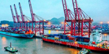 Congestión de puertos marítimos en China podría afectar a las fiestas decembrinas