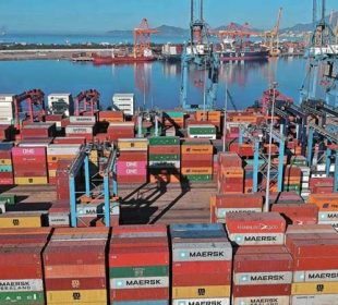 Puertos elevan carga a 5,7% a agosto de 2021