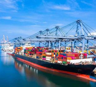 Avanza 23,1% movimiento de contenedores en puertos en México